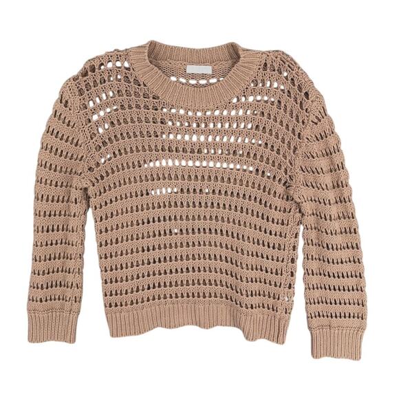 Sablyn Mariella Sweater Size Large Tan Sand - Picture 2 of 5